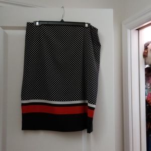 3 for $30 Polka dot pencil skirt